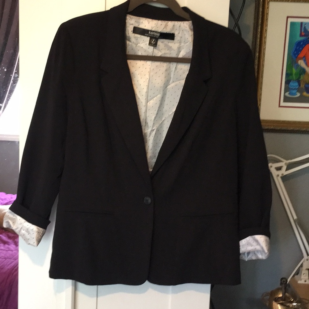Kensie black jacket